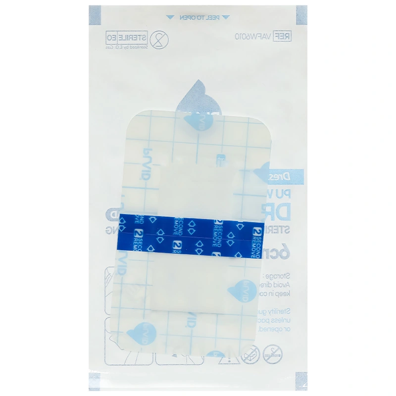 Gạc dán vô trùng không thấm nước Plaid Vafw6010 (6 x 10cm) hộp 50 miếng - 6